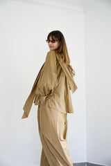 RENA - MATCHING SET- CAMEL - Modestories