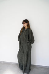 RENA - MATCHING SET- DARK GREEN - Modestories