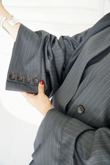 TARA - Tailored Matching Set - Dark grey - Modestories