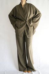 TARA - Tailored Matching Set - Kakhi - Modestories