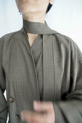 TARA - Tailored Matching Set - Kakhi - Modestories