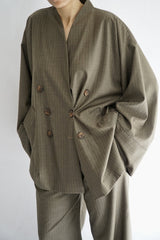 TARA - Tailored Matching Set - Kakhi - Modestories