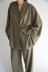 TARA - Tailored Matching Set - Kakhi - Modestories