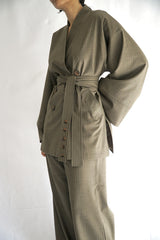 TARA - Tailored Matching Set - Kakhi - Modestories